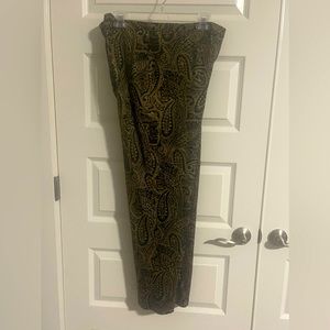 Holiday pants!  Retro! So cute with a gold top or sweater!!